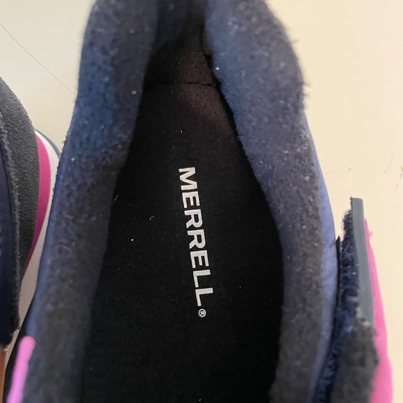 Merrell Women’s Alpine Moc Strap Polar Retro Navy Sneakers Size 11 - Picture 10 of 12